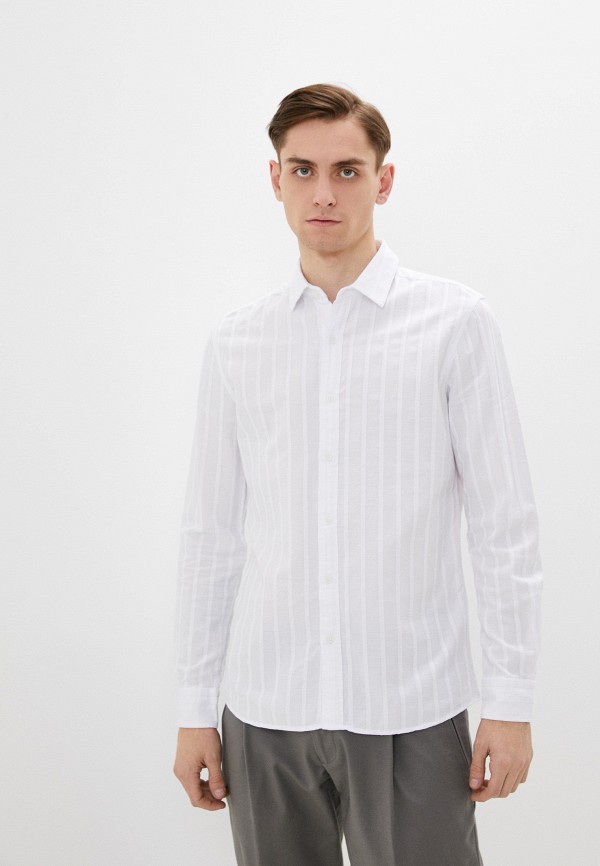 

Рубашка Mavi, Белый, Slim Fit