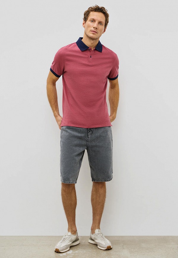 Поло Baon розовый, размер 46, фото 2