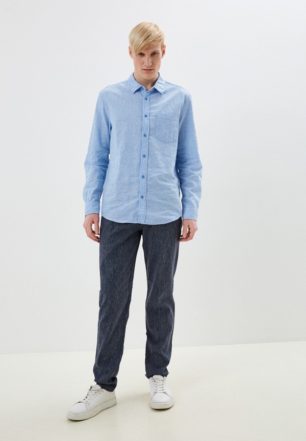 Рубашка Zolla голубой, размер 56, фото 2