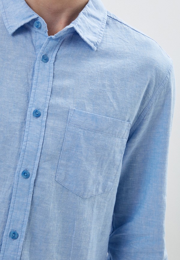 Рубашка Zolla голубой, размер 56, фото 4