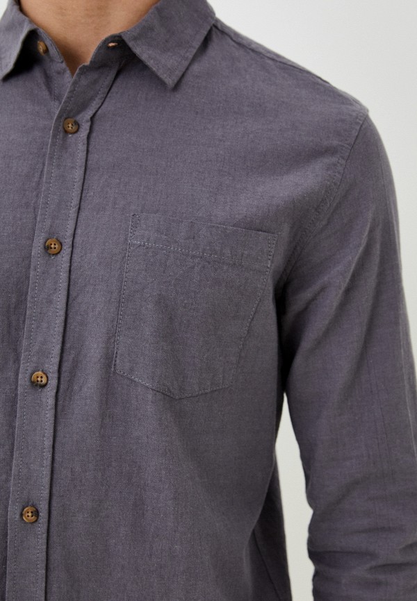 Рубашка Zolla серый, размер 54, фото 4