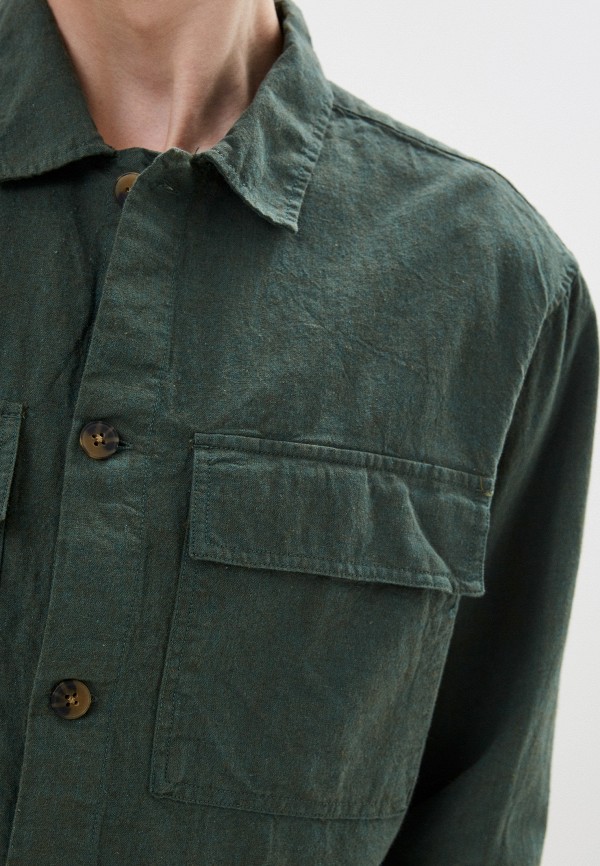 Рубашка Zolla зеленый, размер 54, фото 4