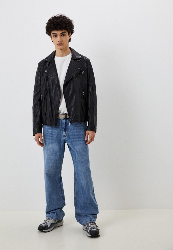 фото Куртка кожаная urban fashion for men