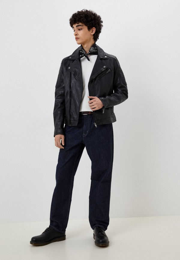 фото Куртка кожаная urban fashion for men