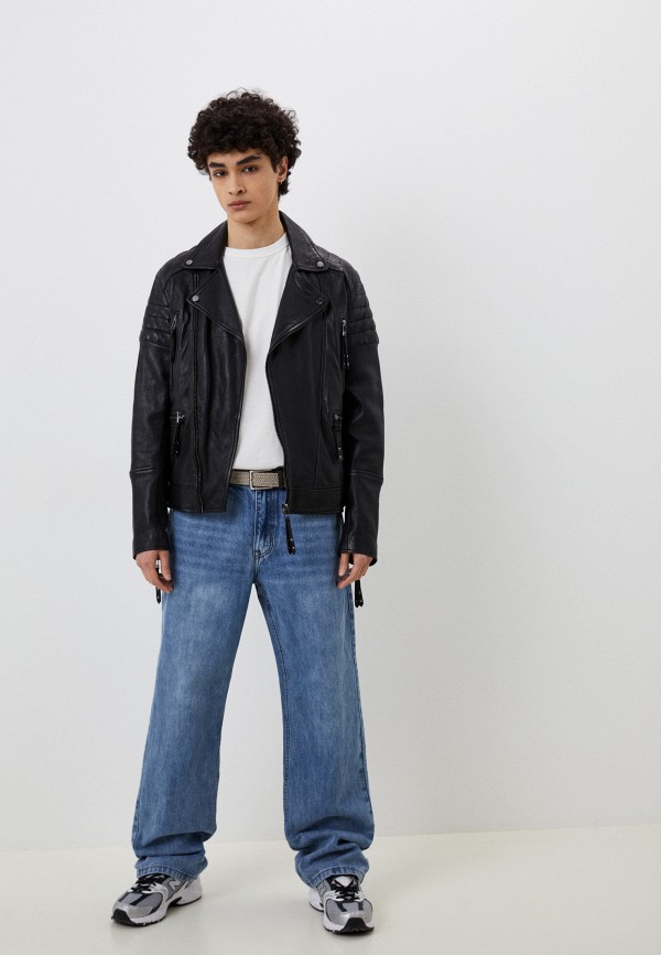 фото Куртка кожаная urban fashion for men