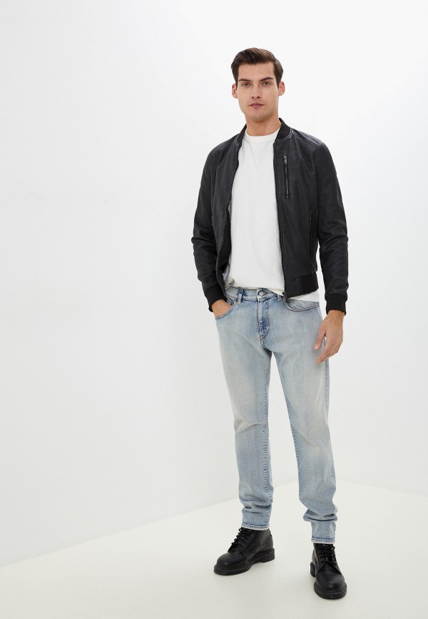 фото Куртка кожаная urban fashion for men