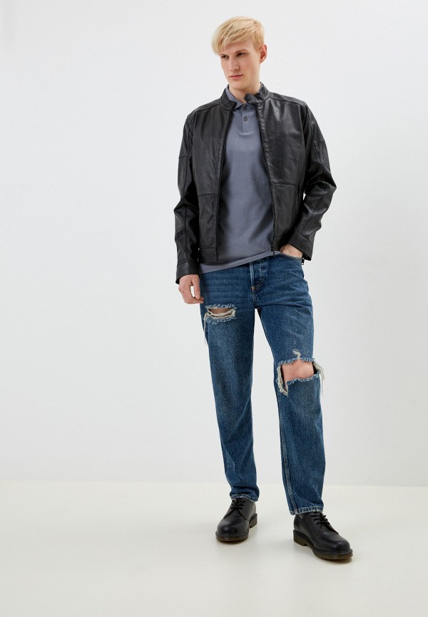 фото Куртка кожаная urban fashion for men