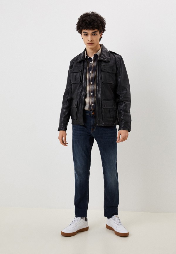 фото Куртка кожаная urban fashion for men