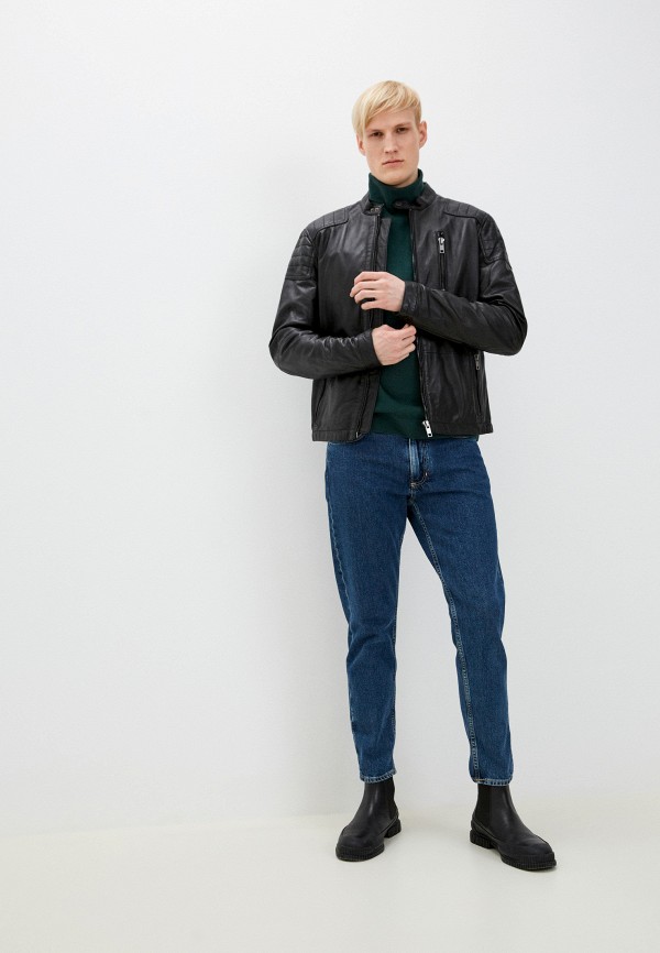 фото Куртка кожаная urban fashion for men