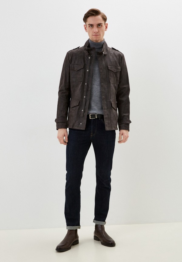 фото Куртка кожаная urban fashion for men