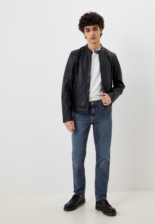 фото Куртка кожаная urban fashion for men