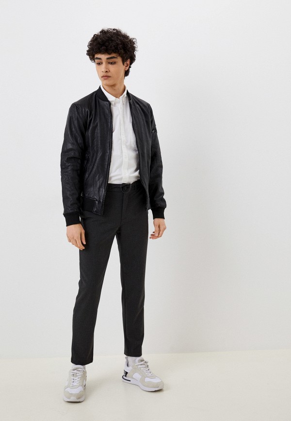 фото Куртка кожаная urban fashion for men