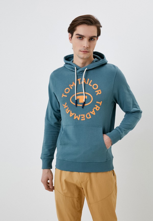 

Худи Tom Tailor, Бирюзовый