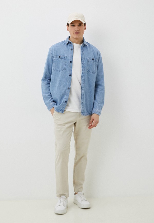 фото Рубашка джинсовая tom tailor