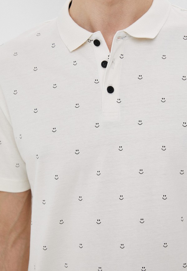 Поло Tom Tailor бежевый, размер 46, фото 3