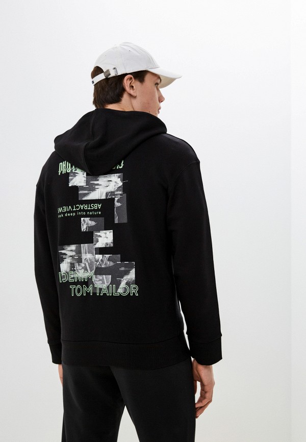 Толстовка Tom Tailor черный, размер 54, фото 3