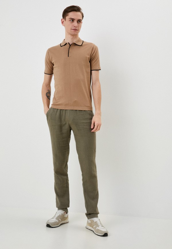 Поло Cudgi коричневый, размер 52, фото 2