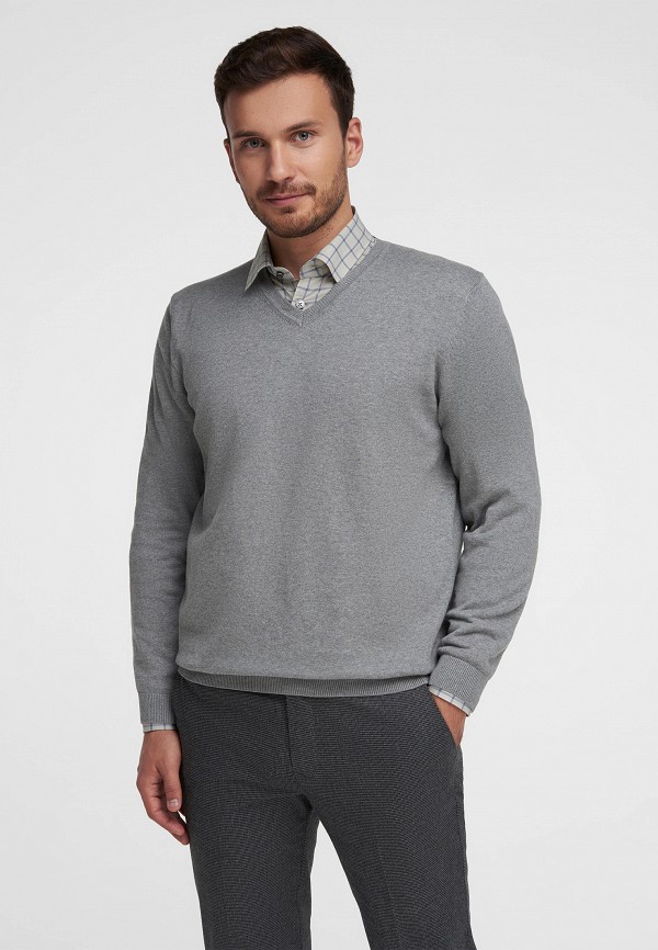 Пуловер Henderson цвет Серый 
