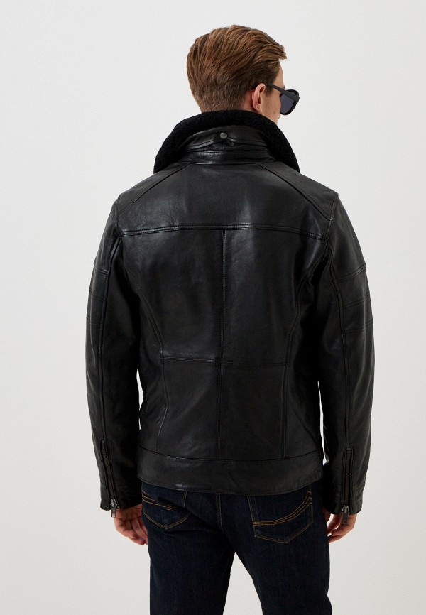 фото Куртка кожаная утепленная urban fashion for men