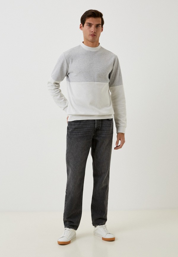 Свитшот Koton серый, размер 56, фото 2