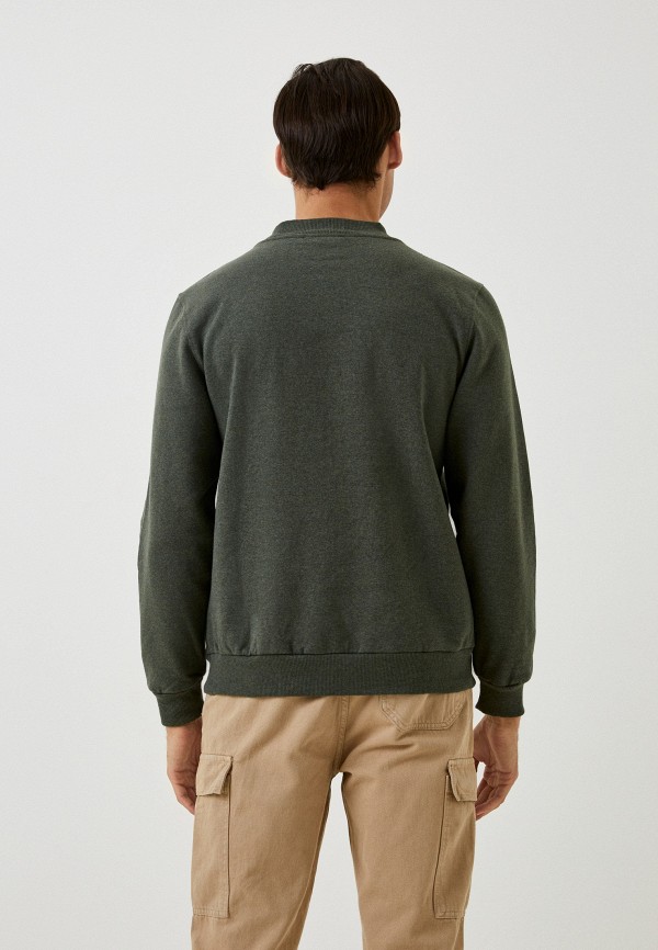 Свитшот Koton зеленый, размер 48, фото 3