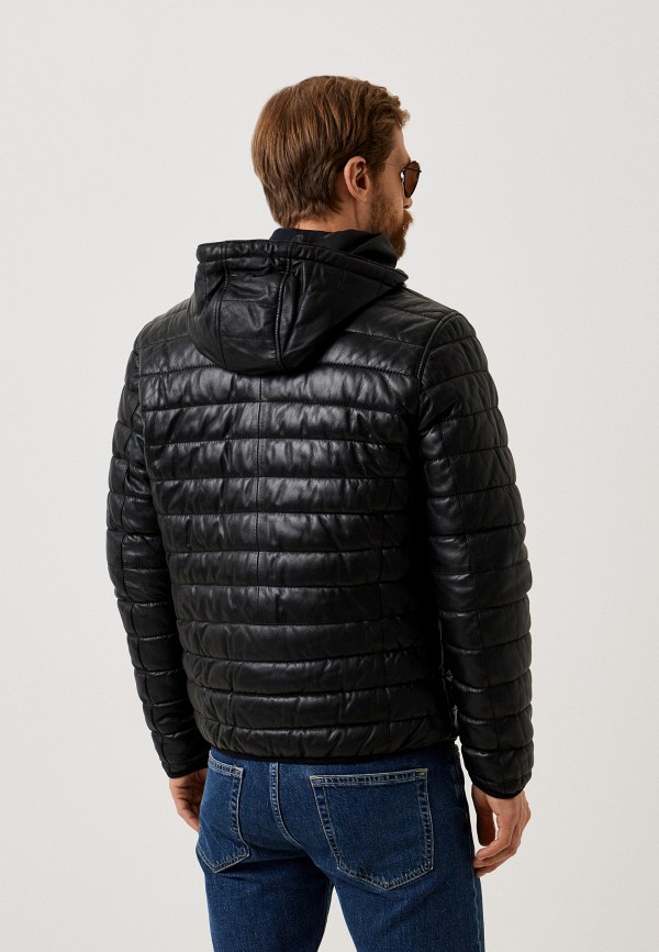 фото Куртка кожаная утепленная urban fashion for men