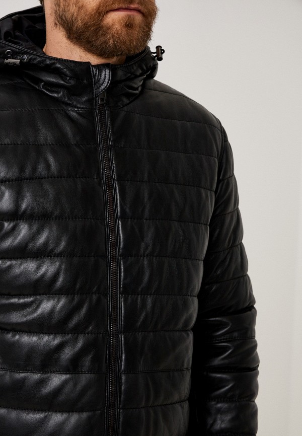 фото Куртка кожаная утепленная urban fashion for men