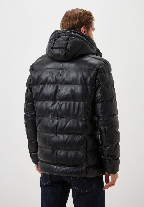 фото Куртка кожаная утепленная jorg weber