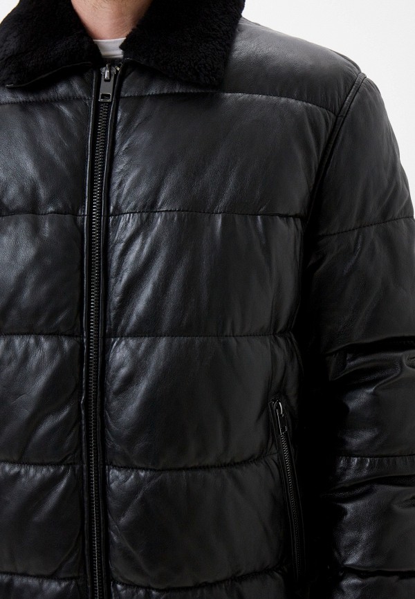 фото Куртка кожаная утепленная jorg weber