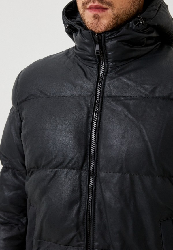 фото Куртка кожаная утепленная jorg weber