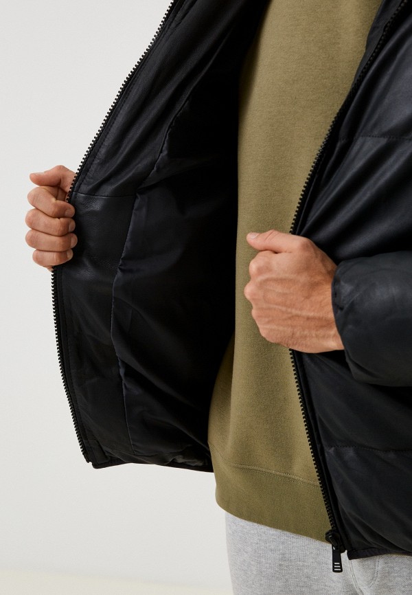 фото Куртка кожаная утепленная jorg weber