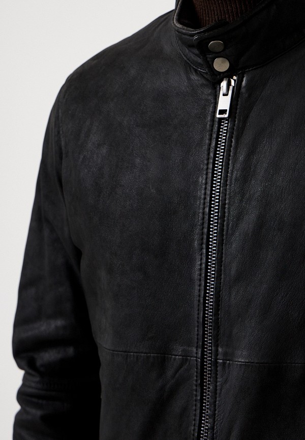 фото Куртка кожаная утепленная jorg weber