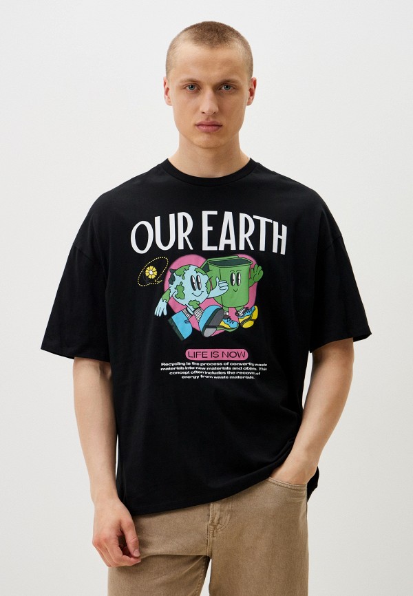 

Футболка Befree, Черный, Man Young