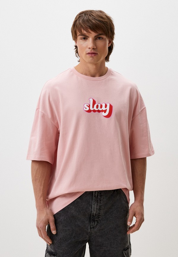 

Футболка Befree, Розовый, Man Young