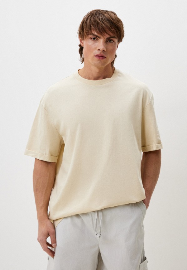 

Футболка Befree, Бежевый, Man Young