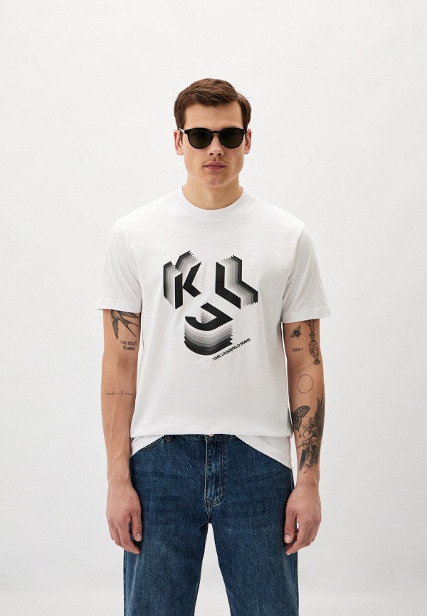 

Футболка Karl Lagerfeld Jeans, Белый