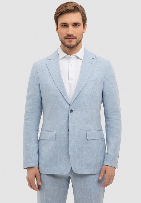

Пиджак Kanzler, Голубой, Slim fit