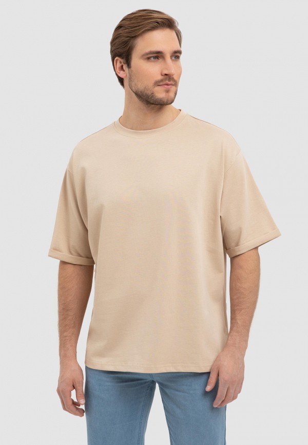 

Футболка Kanzler, Бежевый, Oversize