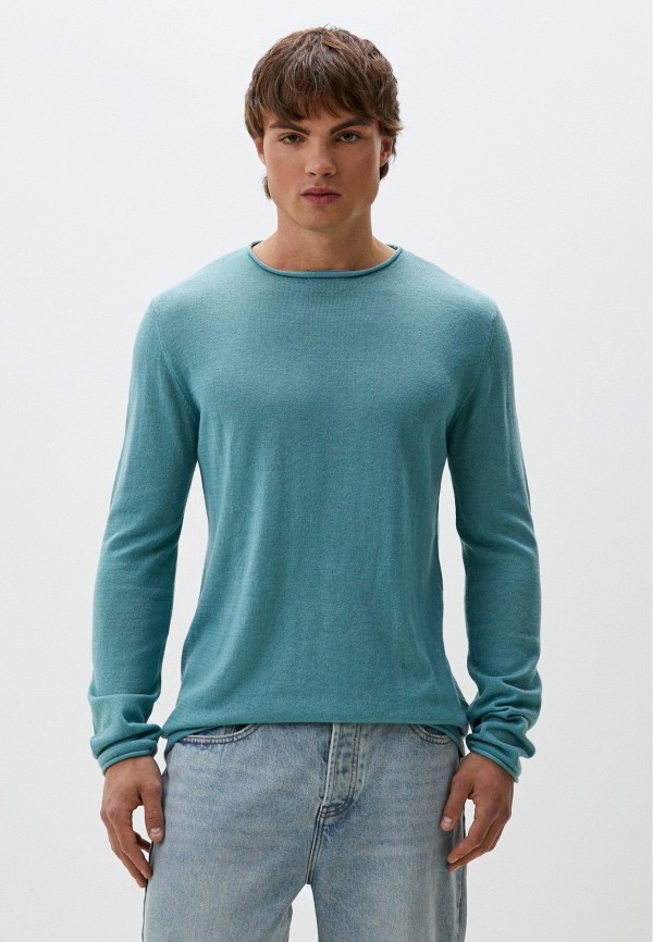 

Джемпер Befree, Бирюзовый, Man Casual