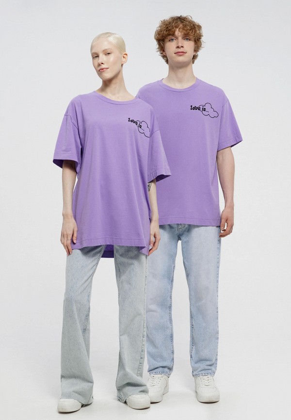 Футболка Твое фиолетовый, размер 50, фото 2
