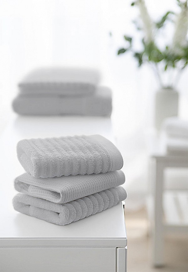 Набор полотенец Soft Silver серый, размер 00, фото 2