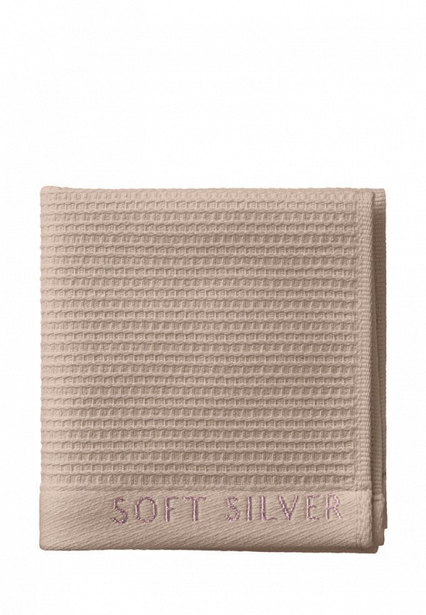 Полотенце Soft Silver Массажная салфетка для лица 30х30см