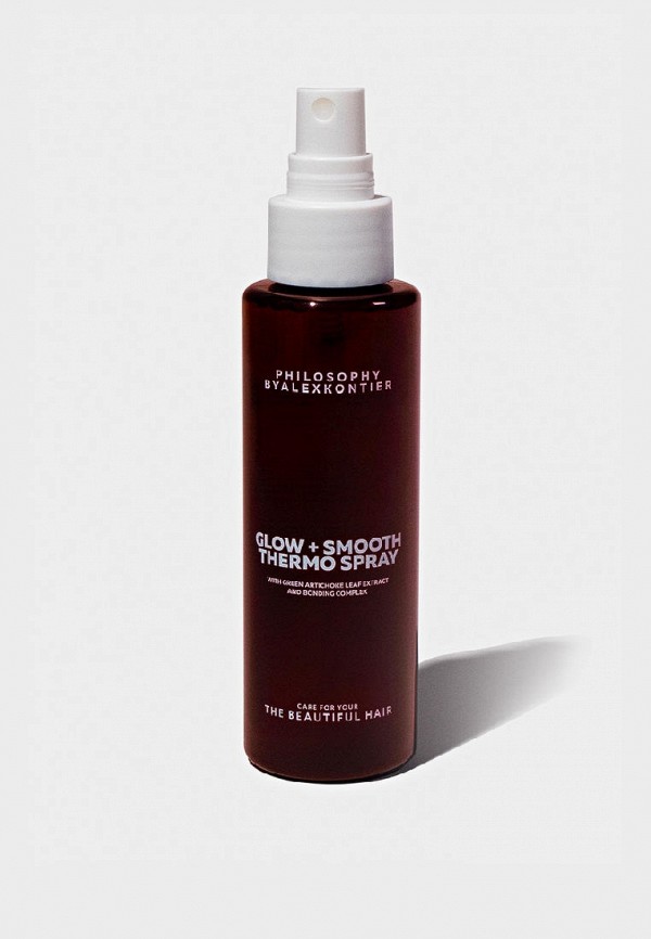 Спрей для волос Philosophy by Alex Kontier Glow + Smooth Thermo Spray Термозащитный для блеска и гладкости волос, 110 мл
