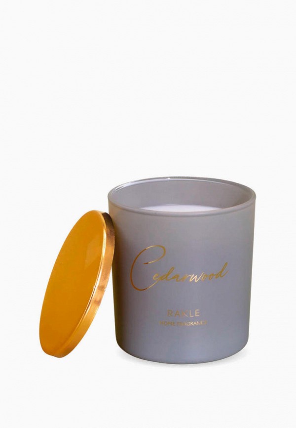 Свеча ароматическая Rakle ELEGANT Кедр, 200 г свеча ароматическая rakle ароматическая свеча elegant ваниль