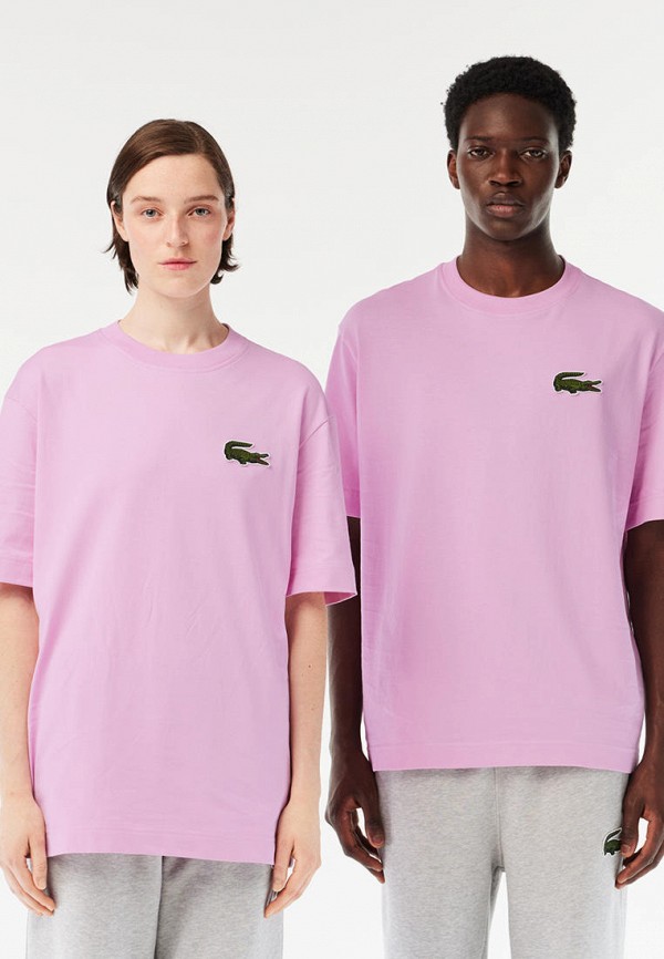

Футболка Lacoste, Розовый