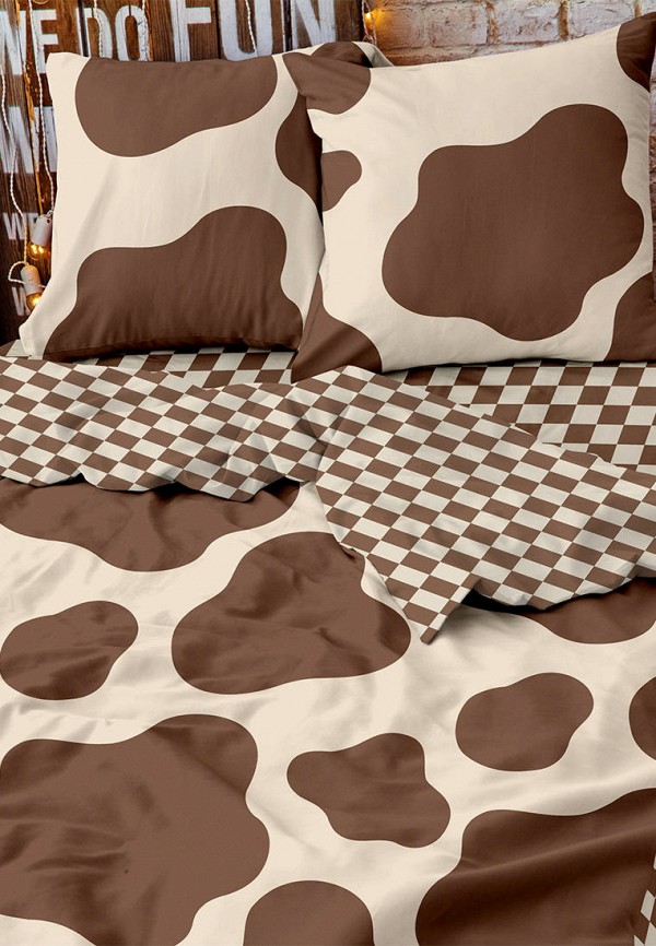 Постельное белье 1,5-спальное Crazy Getup бежевый, размер 00, фото 4