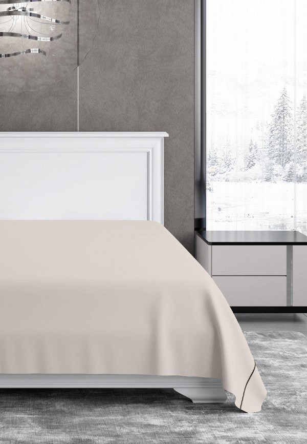 Простыня Евро Soft Silver бежевый, размер 00, фото 2