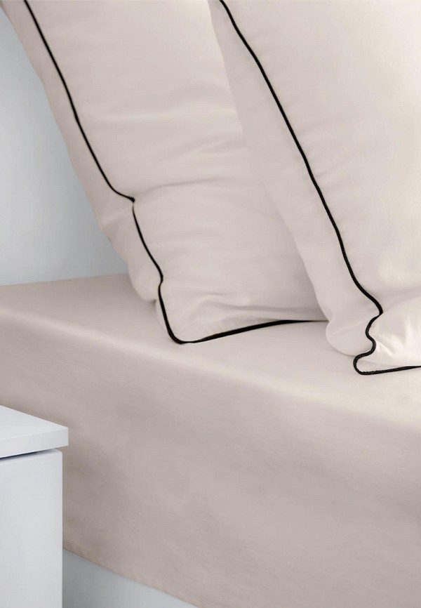 фото Простыня 1,5-спальная soft silver