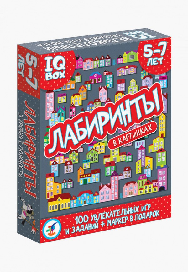 Игра настольная Дрофа-Медиа IQ Box. Лабиринты. настольные игры дрофа настольная игра iq box 100 головоломок с изюминкой