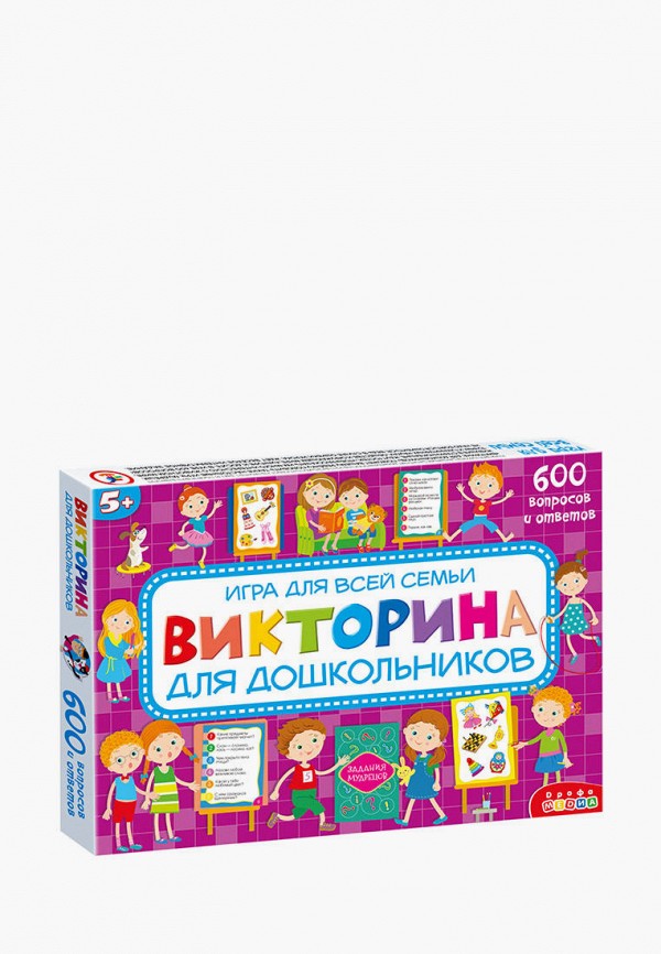 Игра настольная Дрофа-Медиа Викторина для дошкольников дрофа медиа комплект плакатов математика